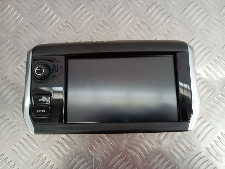 Display Navegação GPS Peugeot 208 / 2008 2018 Ref. 9825029180