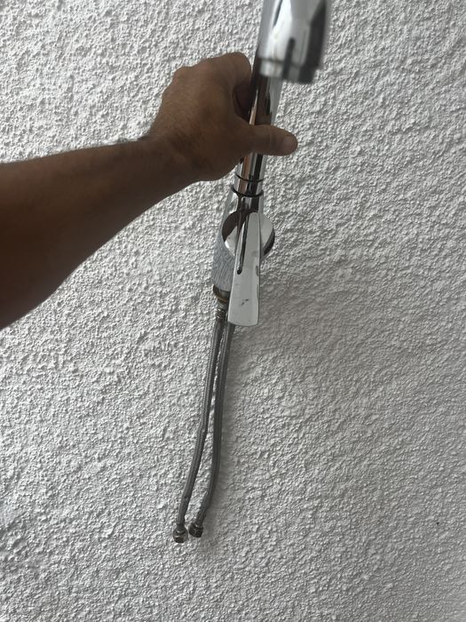 Bacia de cozinha inox 2 bacias como novo + torneira