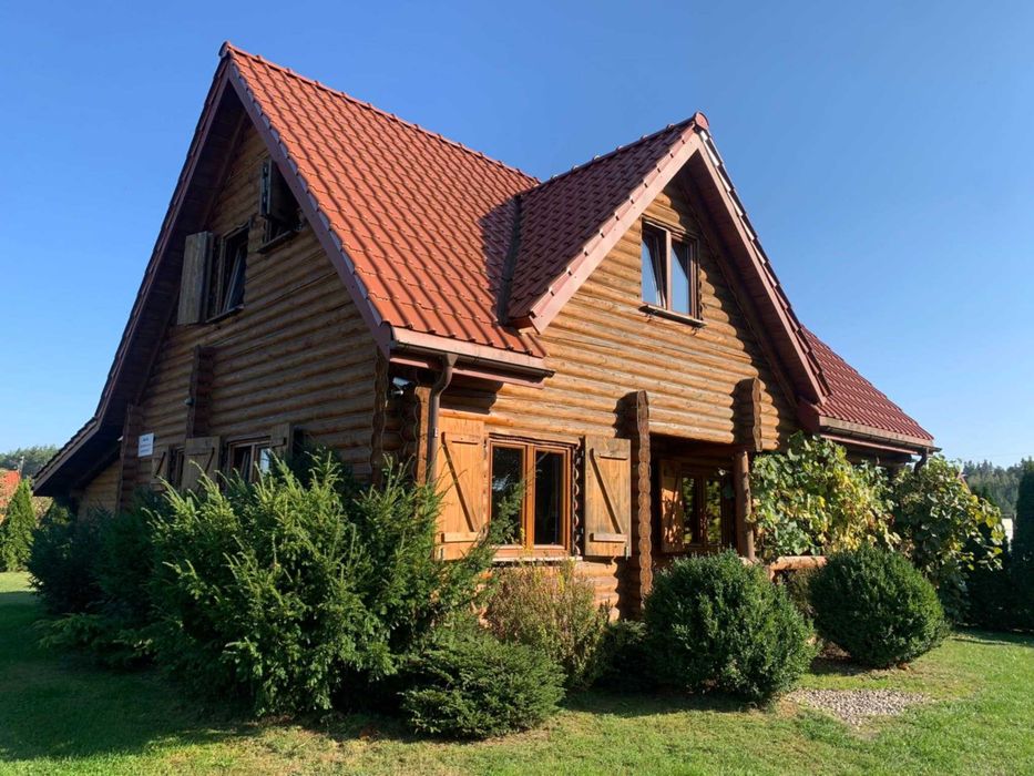 Domki letniskowe nad jeziorem Mrągowo Krutyń Giżycko Mikołajki Pisz