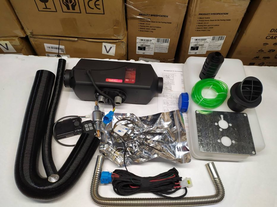 Автомобильний отопитель обогреватель Моноблок Сухой фен  Вебасто