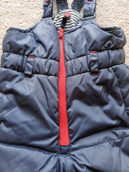 Spodnie zimowe 86 na szelkach