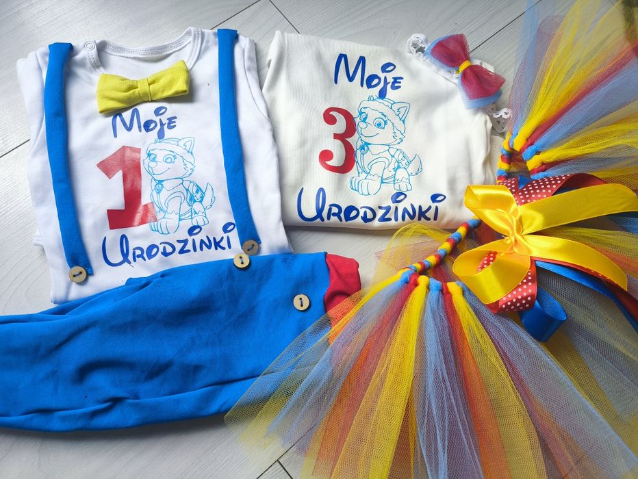 Komplet na pierwsze urodziny chłopca safari ale szok mam już rok