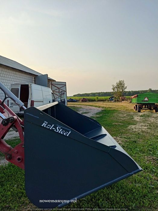 Szufla łycha łyżka objętościowa ROL-STEEL do tura / ładowarki DOWÓZ PL