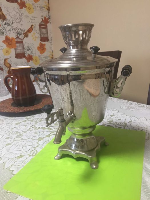 Самовар - ретро електрочайник не користований, 3,5л Ц-540