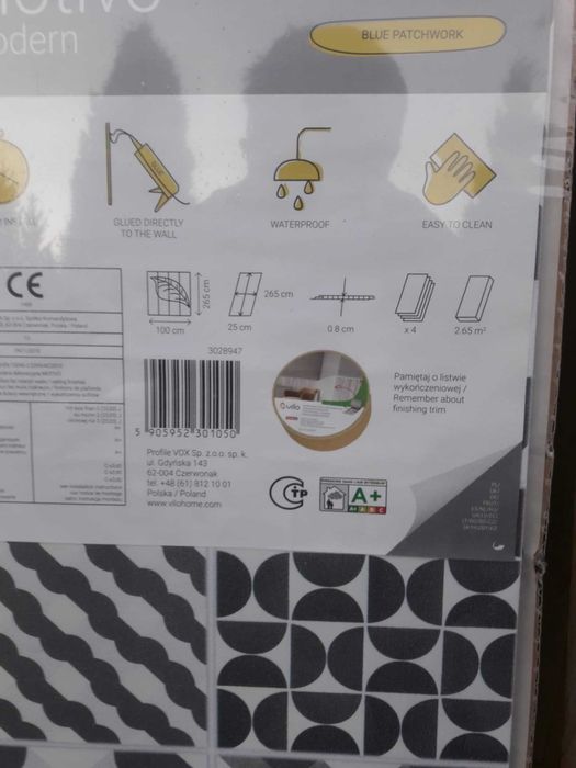 Panele PCV ścienne i listwy łączeniowe