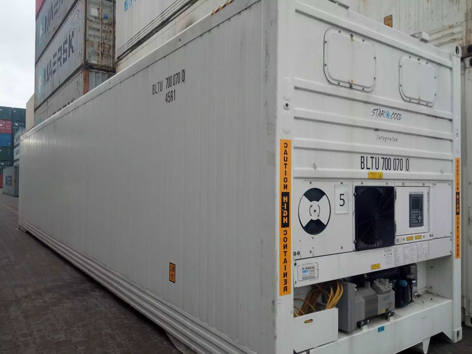 Kontener chłodniczy 40'HCRF chłodnia magazyn 12m na wynajem owoce / NJ