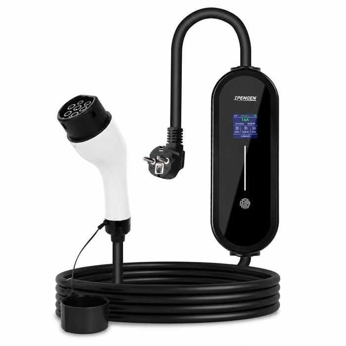 Зарядка для електромобіля IPENGEN Type 2  3,5 кВт 16A 5м