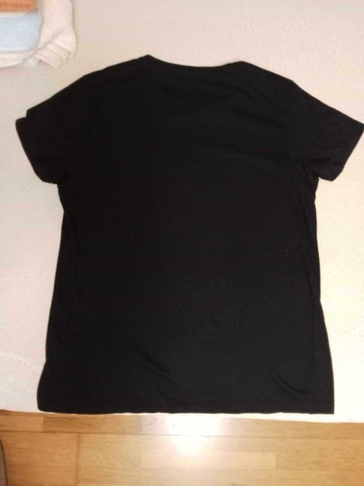 T-shirt Motard preta