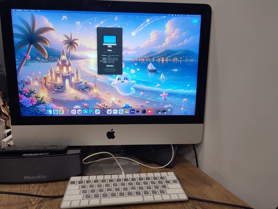 Apple iMac 21.5-inch" (2017) 3.6GHz i7, Radeon Pro 560 4GB, RAM 32GB,