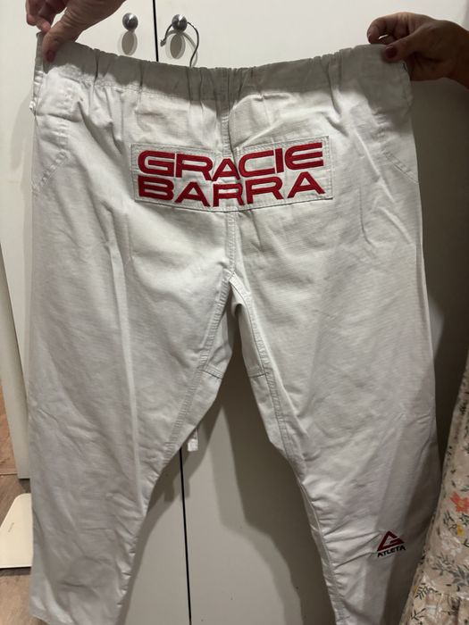 Kimono A1T Gracie barra Branco de competição