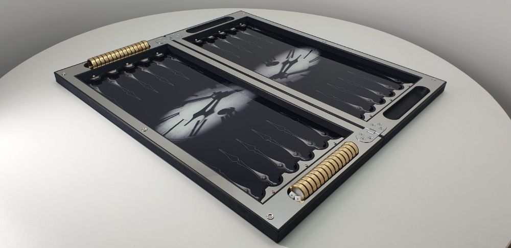 Нарды нового уровня. Хай-тек дизайн под заказ. Подарок мужу. Нарди