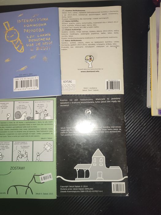 Komiksy i twórczość Jakub K. Dębski (Dem3000)