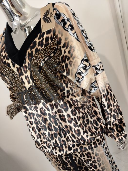 Stylowy komplet w panterkę T.A.T.U