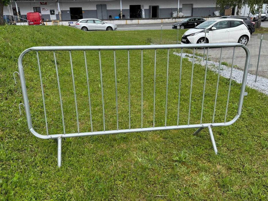 Płotki / Barierki Mobilne FUTURE X 2,3 Stalowe Ocynk VANDERLINE