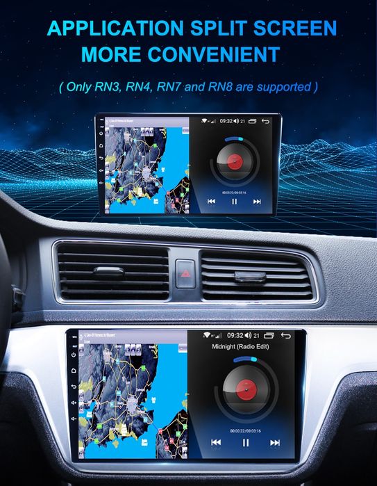 Rádio 9" android Jeep Grand Cherokee CARPLAY WIFI GPS 2/32GB Novo