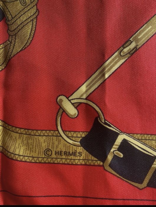 Lenço Hermès ,Eperon D’or