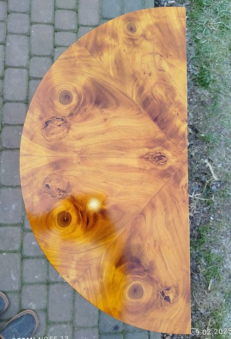 Konsola w stylu Biedermeier- czereśnia.