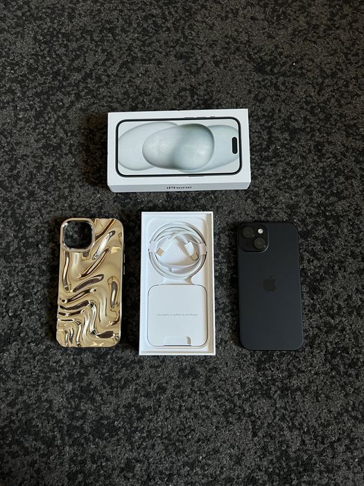 Iphone 15 Black Czarny
