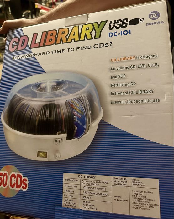 Arquivador eletronico de CD’s