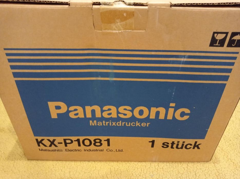 Panasonic Drukarka KX1081P w pudełku Commodore