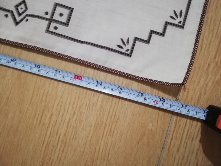 12 bases de mesa em tecido 40x40cm