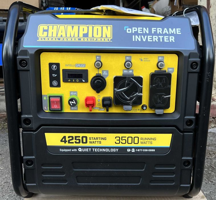 Інверторний генератор Champion 4250Вт новий, США, 120-220В, чохол