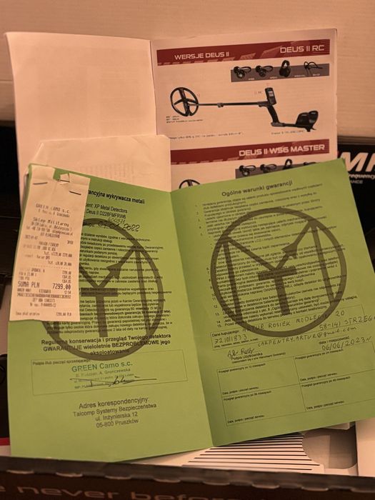 Wykrywacz metali Deus xp 2 tylko dzisiaj 5 tys