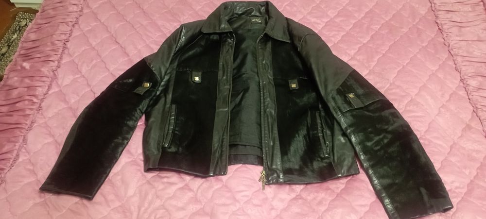 Куртка. Кожана  Італія розмір 52-54 у відмінному стані