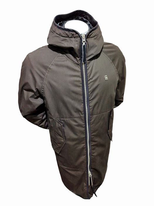 Чоловіча подовженна куртка парка худі G-Star size M/L