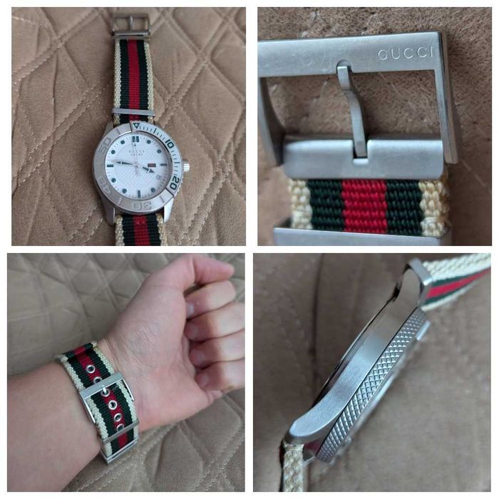 Gucci G Timeless Sport 126.2 Мужские наручные часы 45mm Оригинал
