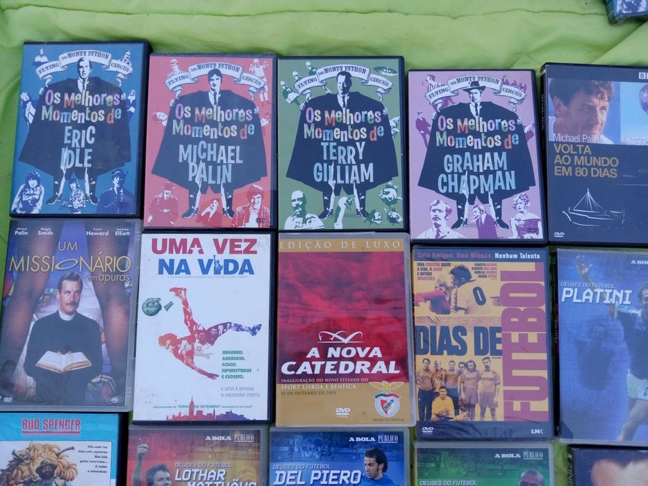30 DVDs incluindo Big com Tom hawks