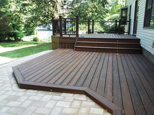 Террасы (возле бассейна, на балконе) патио, зоны отдыха