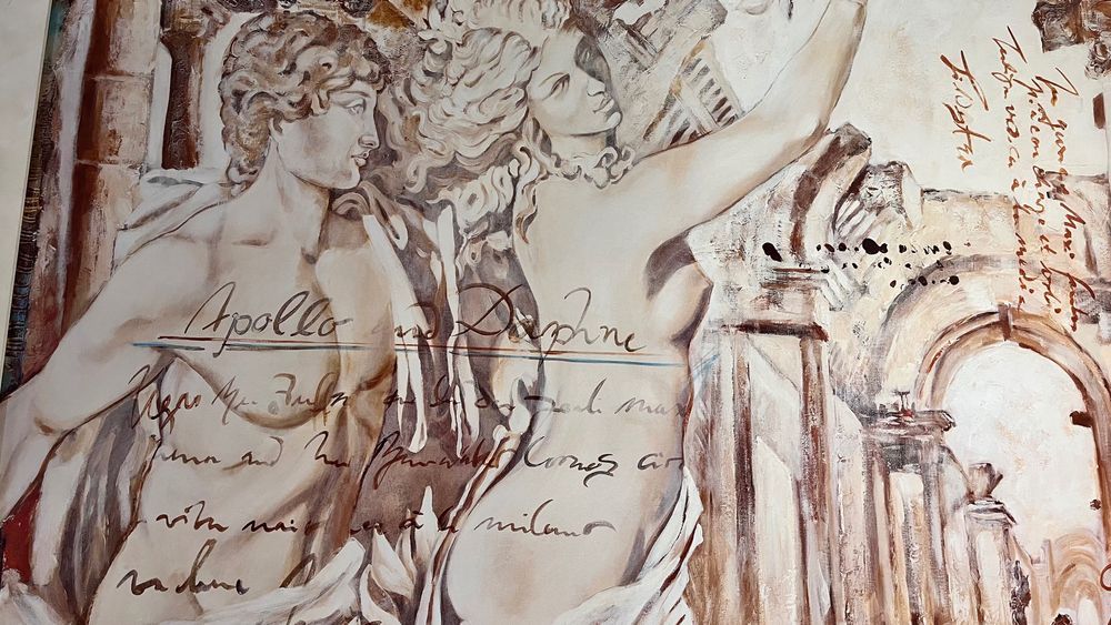 Obraz Apollo i Dafne