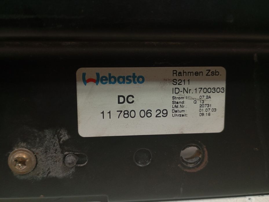 Teto de abrir MERCEDES-BENZ Classe E (W211)