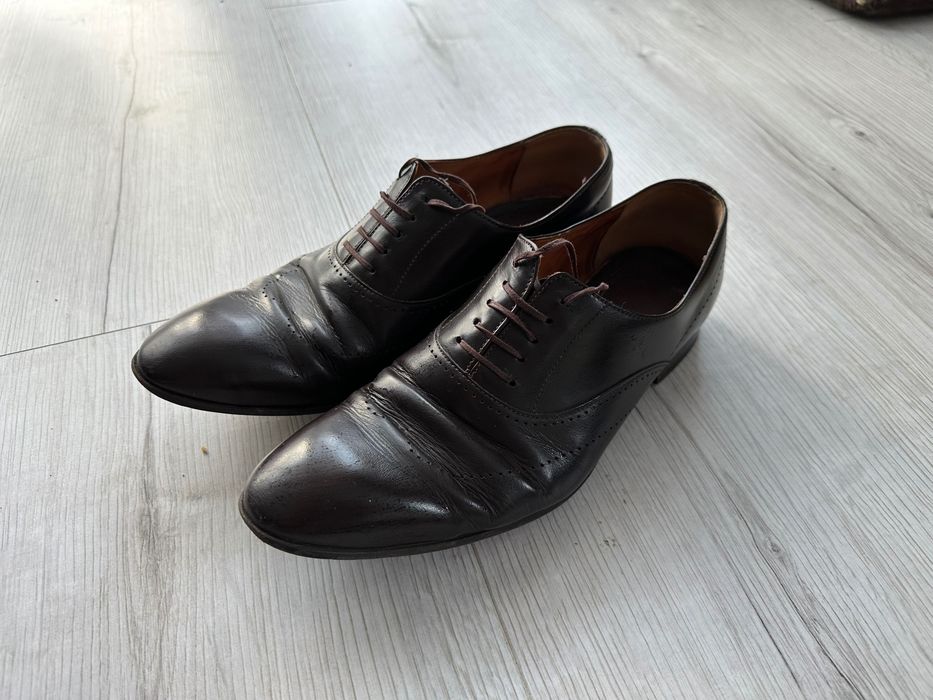 Buty do garnituru brązowe Pauloadriani rozmiar 41