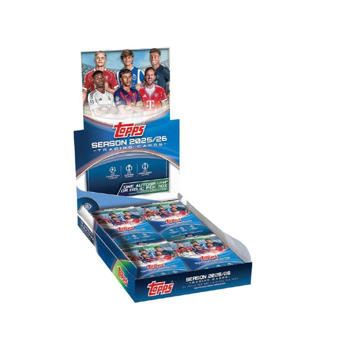 2025-26 Topps UEFA Club Competitions Hobby Box