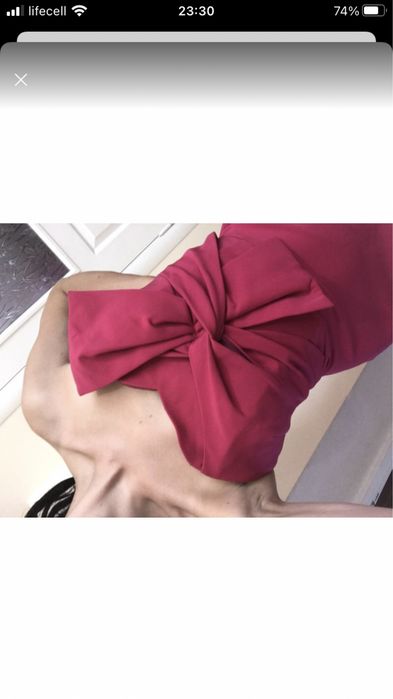 Плаття міді фуксія