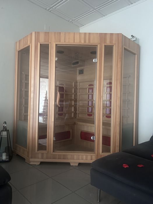 Sauna de infravermelhos como nova