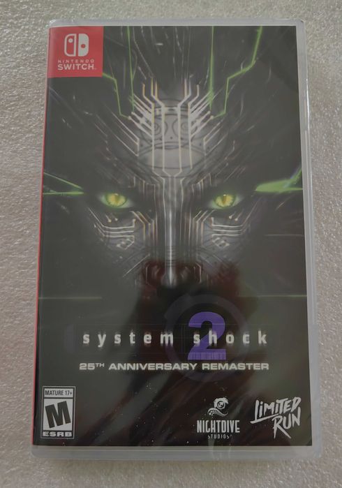 Unikat SYSTEM SHOCK 2 25th Anniversary Remaster Switch, wszystkie ulepszenia i nowe tryby, LRG!