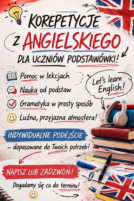 Korepetycje angielski