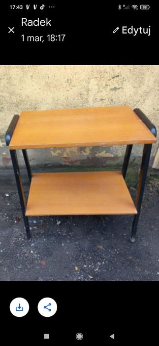 Stolik PRL lata 70