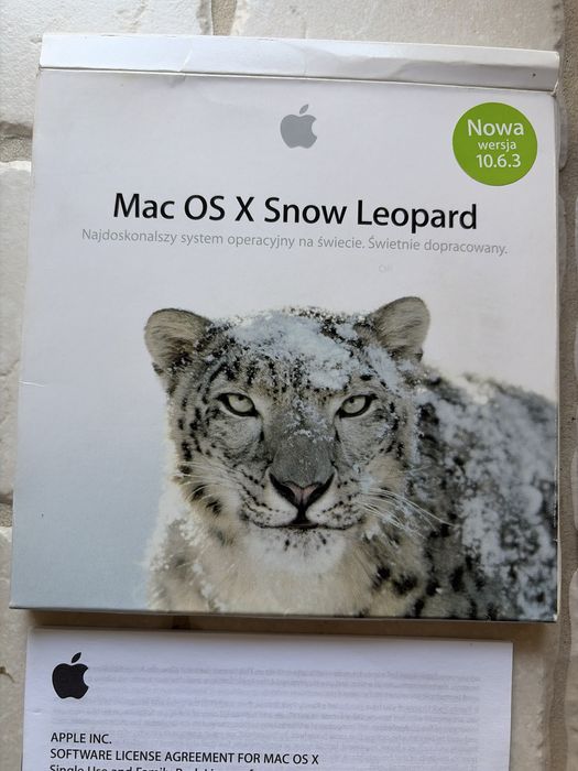 Mac os X snow Leopard DVD