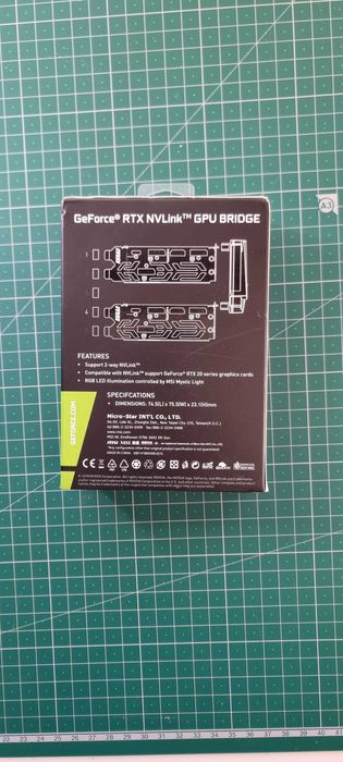 MSI NVLink Geforce RTX Bridge 3-Slot