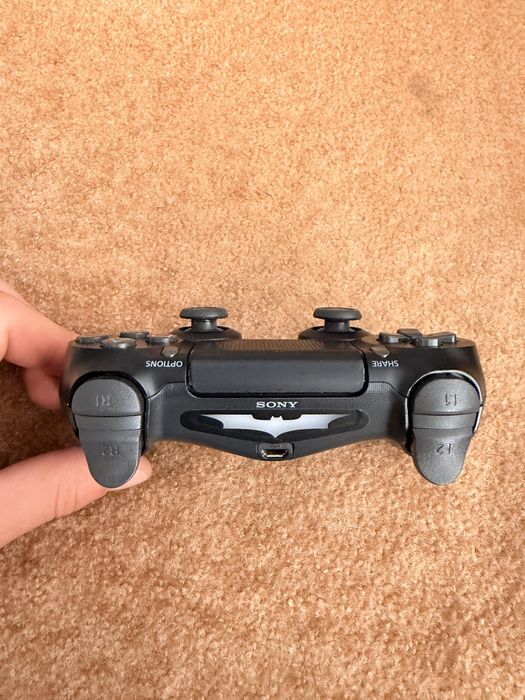 бездротовий контролер Sony DualShock 4 V2 Jet Black для PlayStation 4