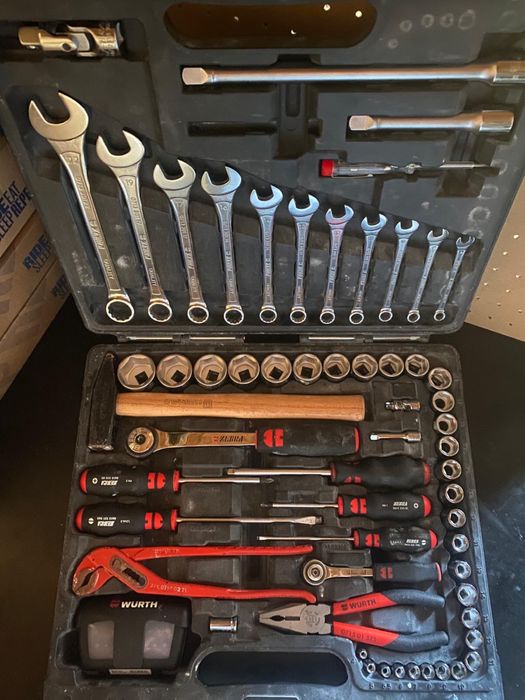 Caixa mala chaves Wurth