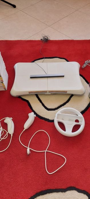 Consola Wii e assessorios