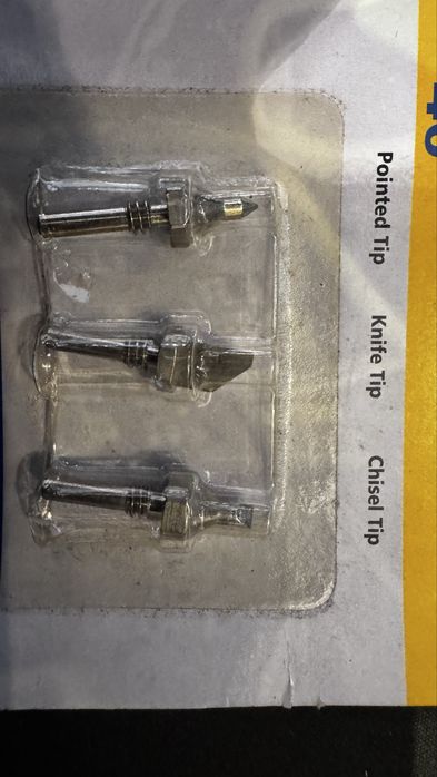 Ponteiras ferro soldar a gas marca Antex