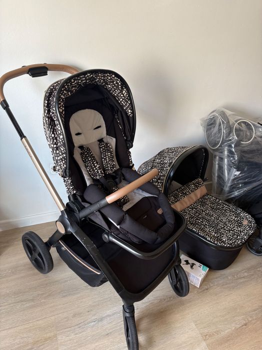 Carrinho mysa Chicco edição limitada +ovo+ base isofix 360 + alcofa + adaptadores