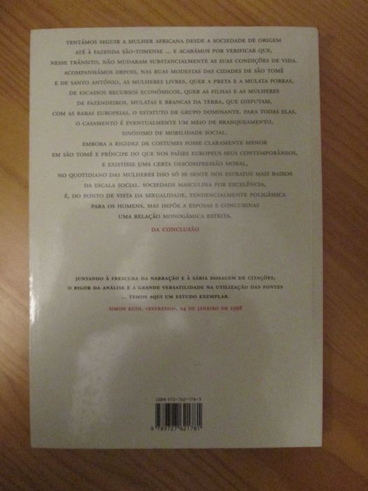 Mulheres, Sexualidade e Casamento São Tomé e Príncipe (Séc. XV-XVIII)