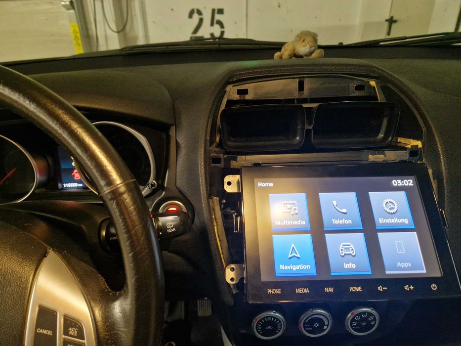 Nawigacja Radio Mitsubishi Connect SDA 8(NR 201, EU) ASX Outlander III